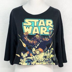 Star Wars Cropped Oversize Retro Tshirt